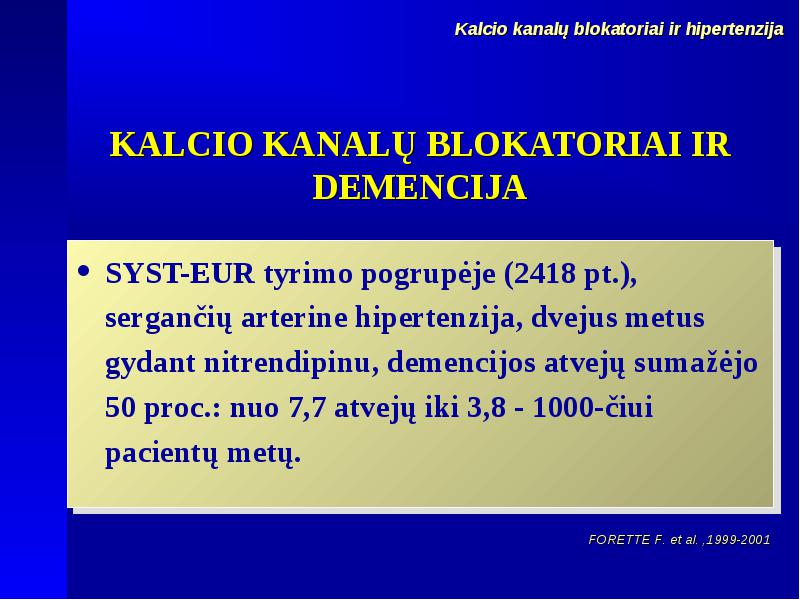 demencija i hipertenzija)