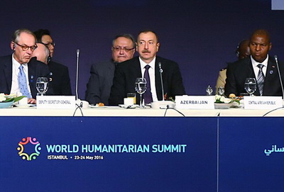 istanbul, turkey - may 23 : general view of the leaders segment: breakfast meeting within the world humanitarian summit 2016 in istanbul, turkey on may 23, 2016. kayhan özer / anadolu agency